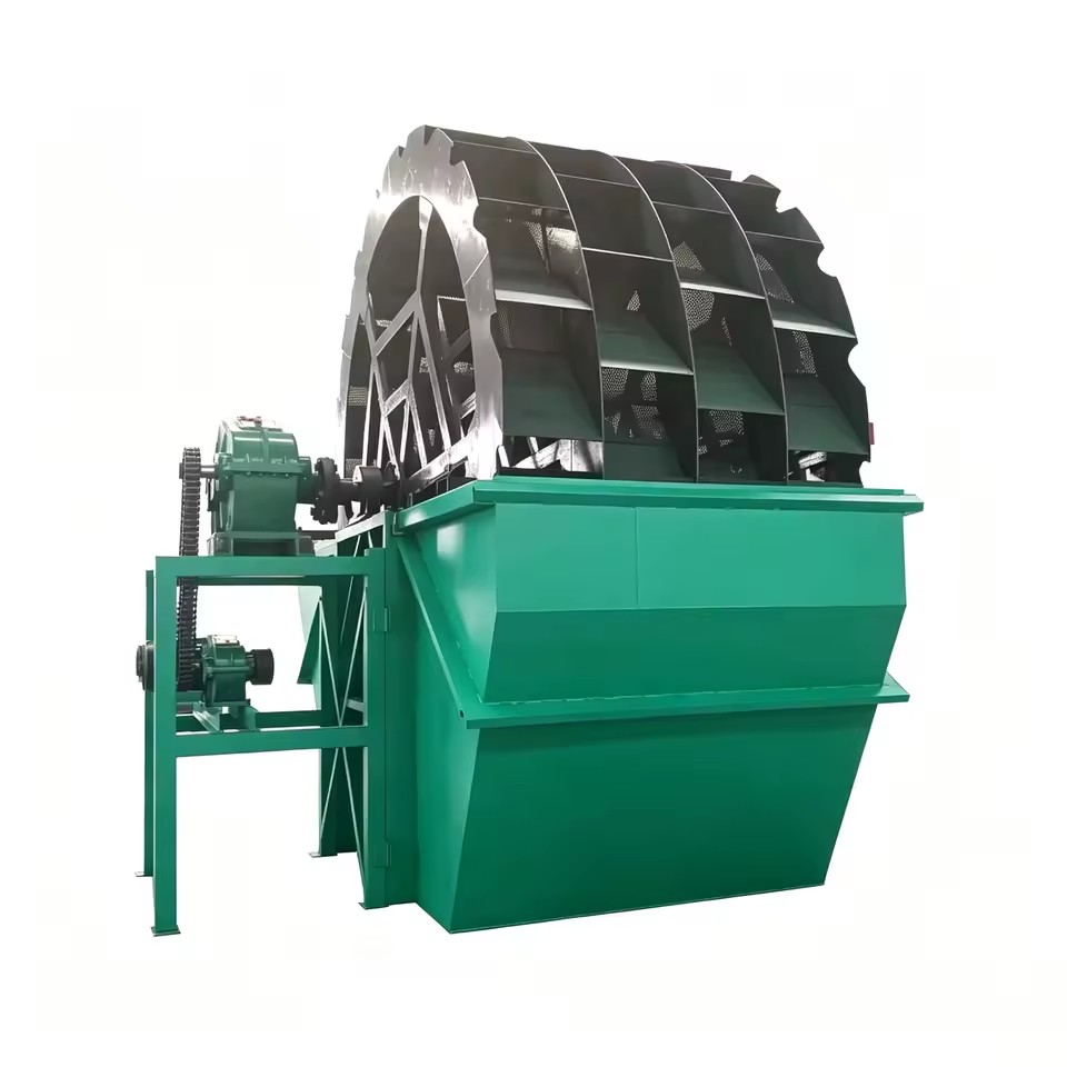 Factory Price Wheel Sand Washer Machine Simple Operation Sand Washing Equipment for Artificial Sand Production Line