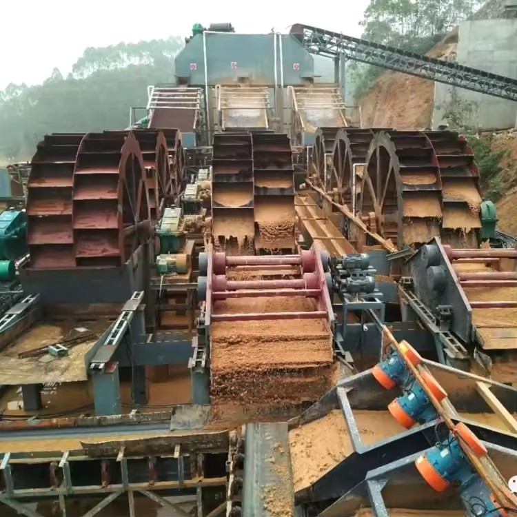 Bucket Wheel Sand Dewatering Washer Big Capacity Gravel Sand Washing Machine Wheel Sand Washing Machine With Best Quality