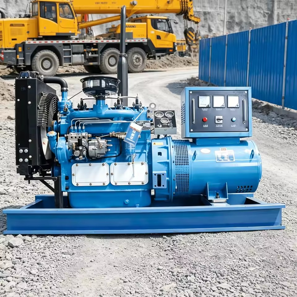 Compact 10kva Diesel Generator Equipped with Electric Start for Effortless Operation at Home