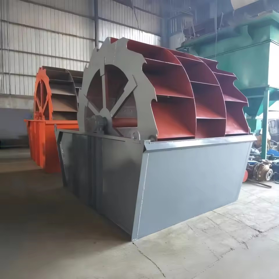 XSD2610 Bucket Wheel Sand Washer 20-60t/h 7.5kw ≤10mm High Capacity Wheel Sand Washer for Manufactured Sand Aggregate