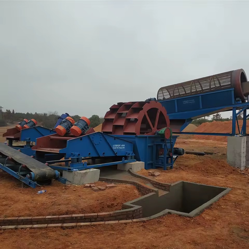 Customized Sand Washing Plant for River Sand and Construction Aggregate