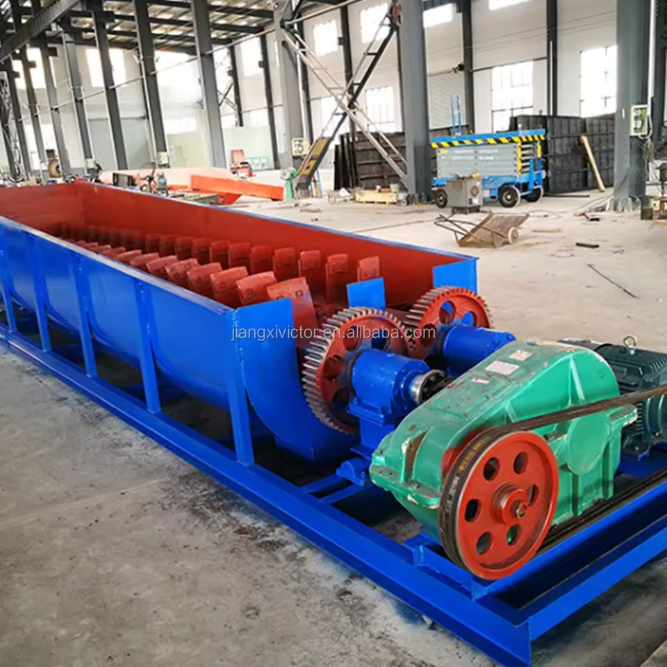 Factory Supplier Double Shaft Ore Washer Stone Washing Plant Log Washer Manganese Tin Chromite Iron Ore Log Washer for Sale