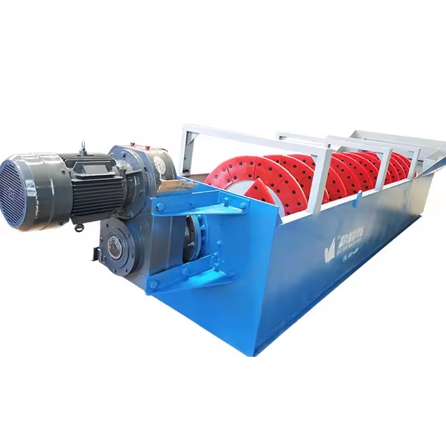 Small Fine Sand Washing Machine Screw Spiral Log Washer Sand Washing Machine Plant Log Washer