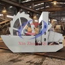 Automatic Bucket Wheel Sand Washer Machine Self Regulating Sand Cleaning Dewatering CE QMS XSD3016 Reel3000mm 50-100tph