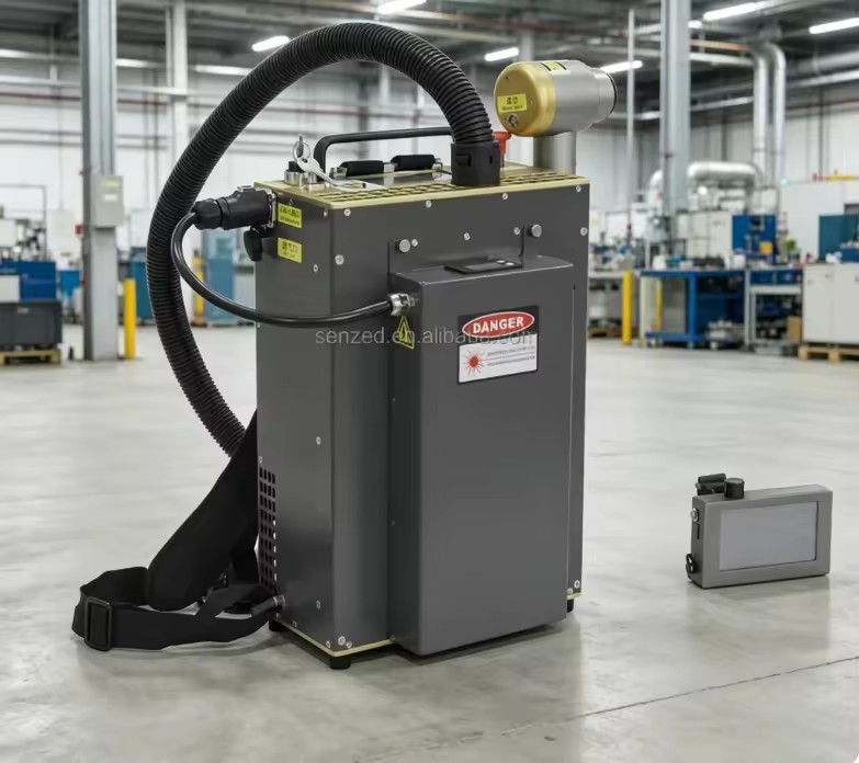Single Mode Laser Cleaning Machine Handheld Lazer Cleaning Machine Rust Removal Paint Stripping System