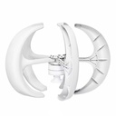 Lantern Shaped Wind Turbine 100W Vertical Axis Wind Turbine Maglev Wind Turbine Outdoor off Grid Renewable Power Generation