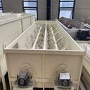 High-cleaning-efficiency Paddle Washer Counter-current Cassava Washing Machine Equipment for Cassava Flour/Garri Processing Line