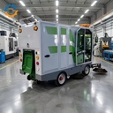 ROD Municipal Electric Ride-on Floor Cleaning Machine Dust-free Road Street Outdoor Indoor Large Area Sweeper
