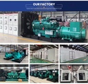 800KW 1000KVA Open Frame Diesel Generator Set 880KW 1100KVA Cummins KTA38G5 Engine Industrial Power Unit