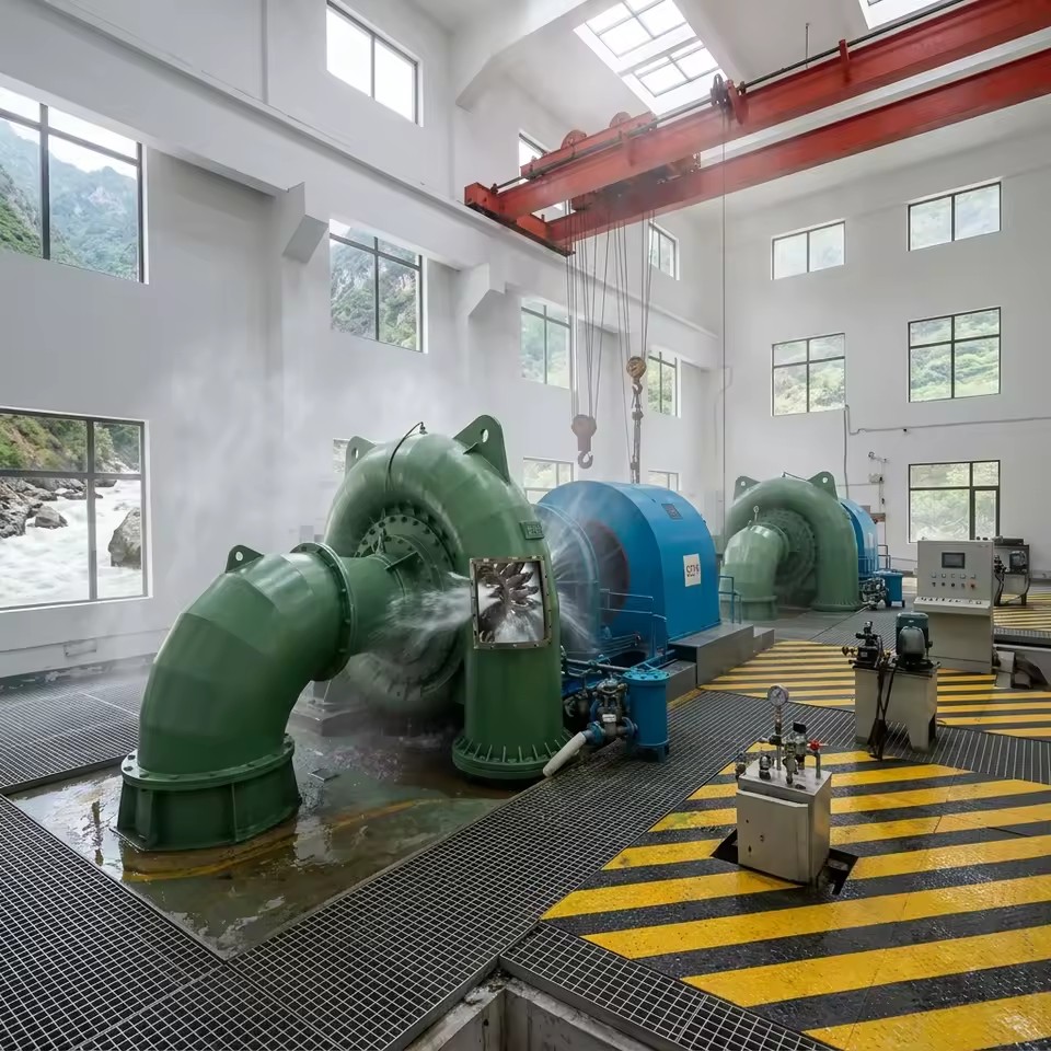 Complete Small Hydropower Plant Solution Hydro Turbine Generator for River Irrigation Mining and Rural Electrification