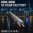 Architectural LED Wall Washer Lights IP66 Waterproof RGB High Brightness Aluminum Construction for Building Lighting