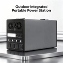 Portable 800WH 800W Solar Generator with LiFePO4 Battery MPPT Controller Pure Sine Wave Inverter for Home Camping Power Station