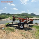 High-Accuracy Gold Shaker Deck Screen 5 Tons/Hour Alluvial Gold Wash Machine with