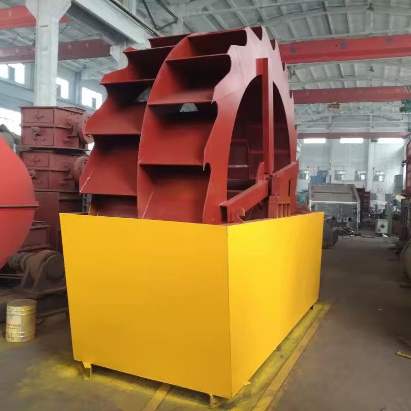 Silica Sand Glass Production Most Reliable Wheel Sand Washing Machine AC Motor 18.5kw 80-150t/h Wash Sand Clean