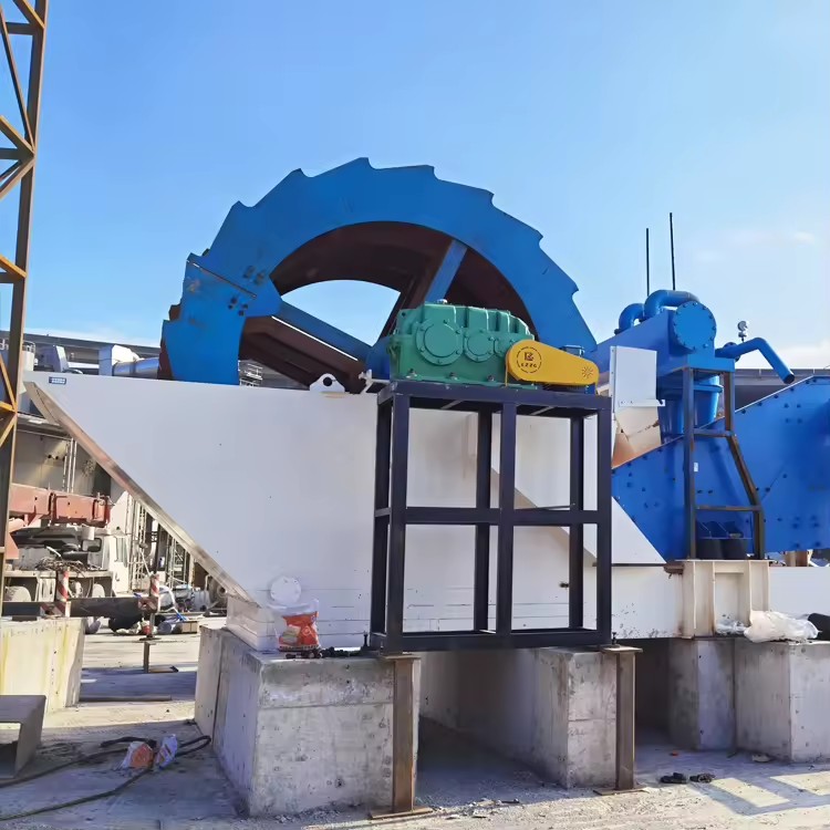 Sand Washer Sand and Gravel Washer Small Cassiterite Ore Washing Machine Clay Washing Plant