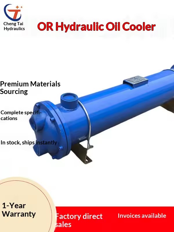 Tubular Water Cooler Hydraulic Oil Heat Exchanger OR-60 100 250 300 350 600 Radiator 1Year Warranty