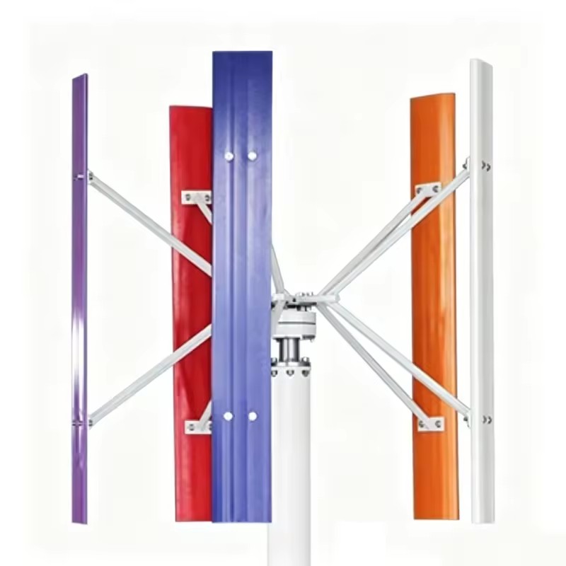 1KW Wind Turbine Outdoor Recyclable Wind Power Generation Magnetic Levitation Wind Power Generation Gentle Breeze Start