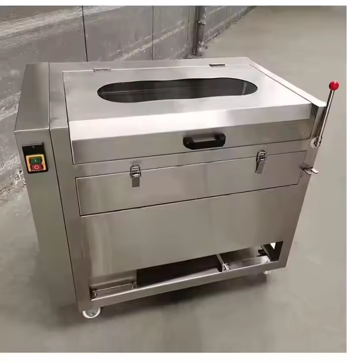 Small Fruit Vegetable Washing Machine for Cassava Potatoes Chips Cleaning Efficient Easy to Use