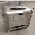 Small Fruit Vegetable Washing Machine for Cassava Potatoes Chips Cleaning Efficient Easy to Use