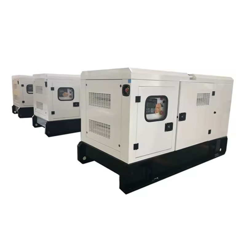 CE Approved Electric Silent Diesel Generator with 12V DC Electric Start Open Frame Sound Proof 15kva 60Hz