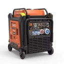 Genergy 10kW Portable Inverter Gasoline Generator With Wheels 10L Fuel Tank 230V Silent Power Unit for Home Industrial Use