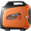 2KW 4-Stroke Air-Cooled Recoil Start Portable Inverter Generator Single Phase Gasoline Powered 18kg Lightweight 80cc Engine