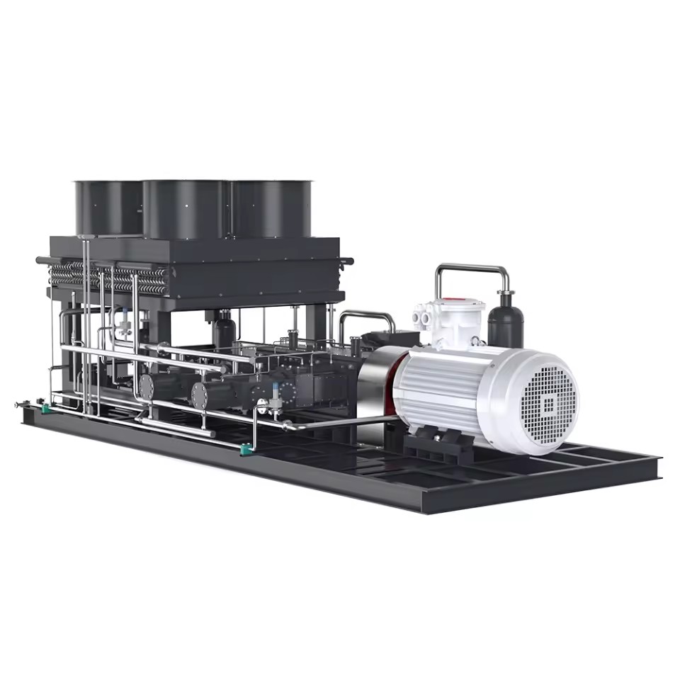 Piston Biogas Recovery Compressor for Large Flow Rate Compressor Biogas Good Maintainability