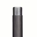 NW High Manganese Steel Drill Pipe 3m Black New for Well Drilling Drilling Tool 1 Year Warranty