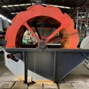 Wheel Sand Washer Wheel Type Sand Washing Machine for River Pebble Quartz Sand for Artificial Sand Aggregate Processing Yard