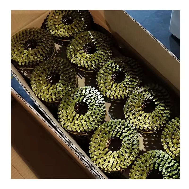 Factory 15 Degree Collated Coil Nails Pallet Pneumatic Nailer Use Coil Nails Wire Nails