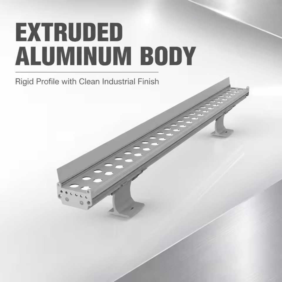 Professional Outdoor Facade Building Exterior Lighting IP67 Waterproof Dmx 512 Led Strip Pixel bar Linear Led Wall Washer Light