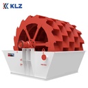 High Efficiency Wheel Bucket Sand Washing Machine River Gravel Washer KLZ Brand 20-180t/h Capacity AC Motor Pump Gear 10mm Max