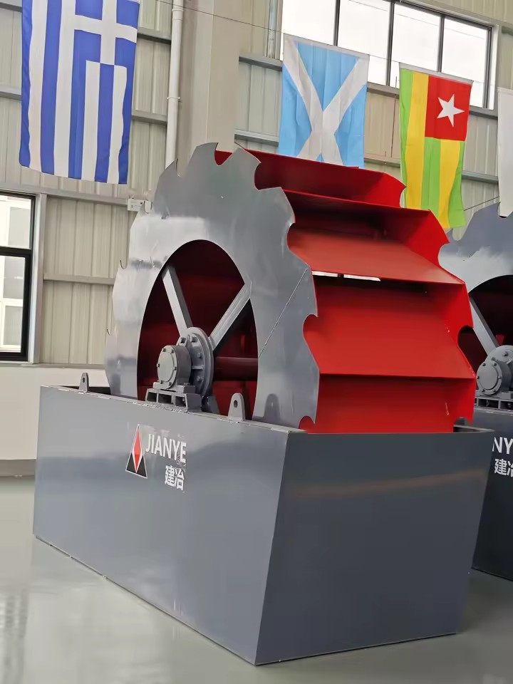 Wheel Sand Washer Sand Washing Machine Aggregate Washing Equipment for Sand Washing Plant and Silica Sand Cleaning