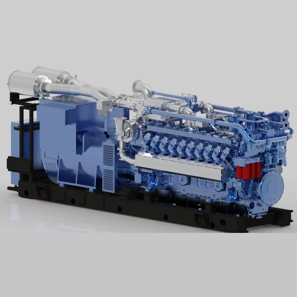 Customized Gas Generator Set Power Stations for LNG/CNG Gas Processing Stations