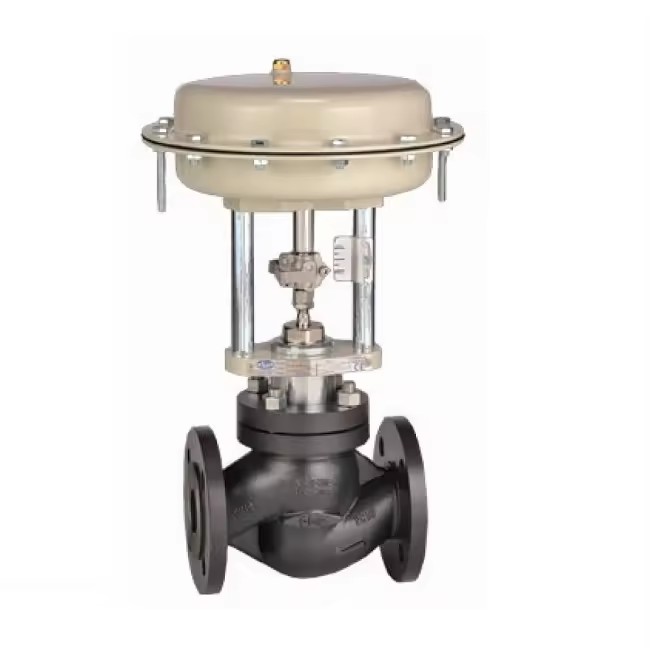 Pneumatic Diaphragm Steam Valve Air Water VL10-AL35 Dn65-Pn16 2"1/2 OEM Steel Body Industrial Automation