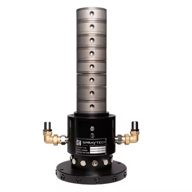 Rotary Joint/Distributor Shaft with 8 Independent Channels Spraytech Rint-15 Chromed Iron/Aluminum 55kg 700x300x300