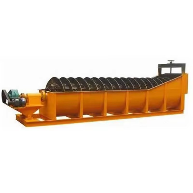 Spiral Sand Washing Machine for Mineral Processing | Quartz & River Sand Cleaning