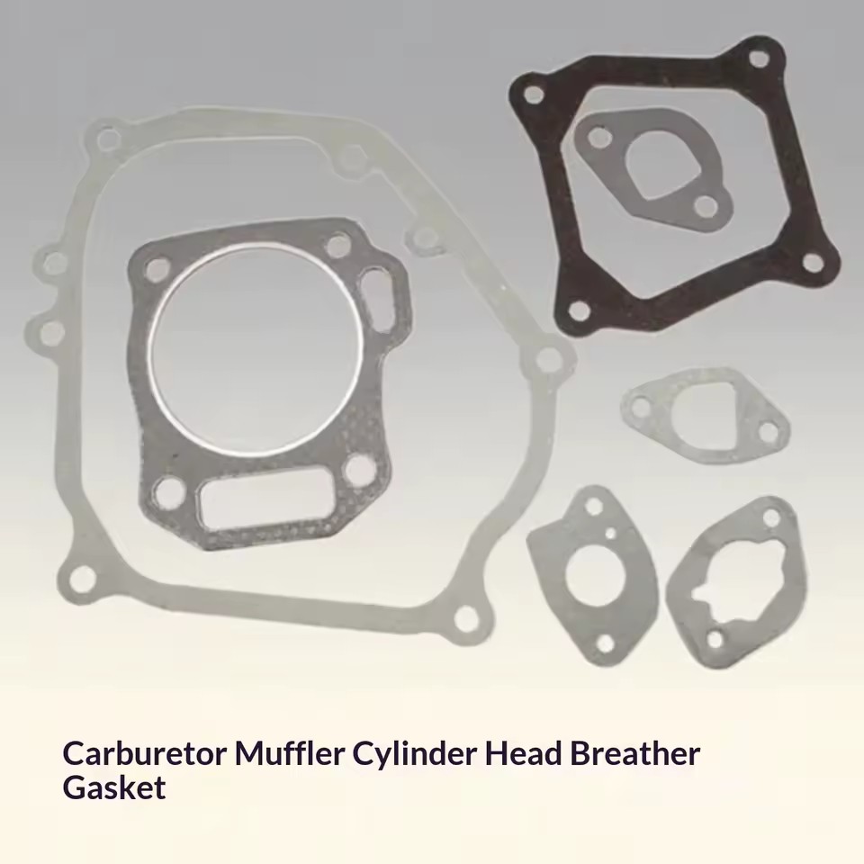 Gasoline Generator Parts 168F/170F Full Gasket Set 2-3KW Case Carburetor Muffler Cylinder Head Breathing Gasket