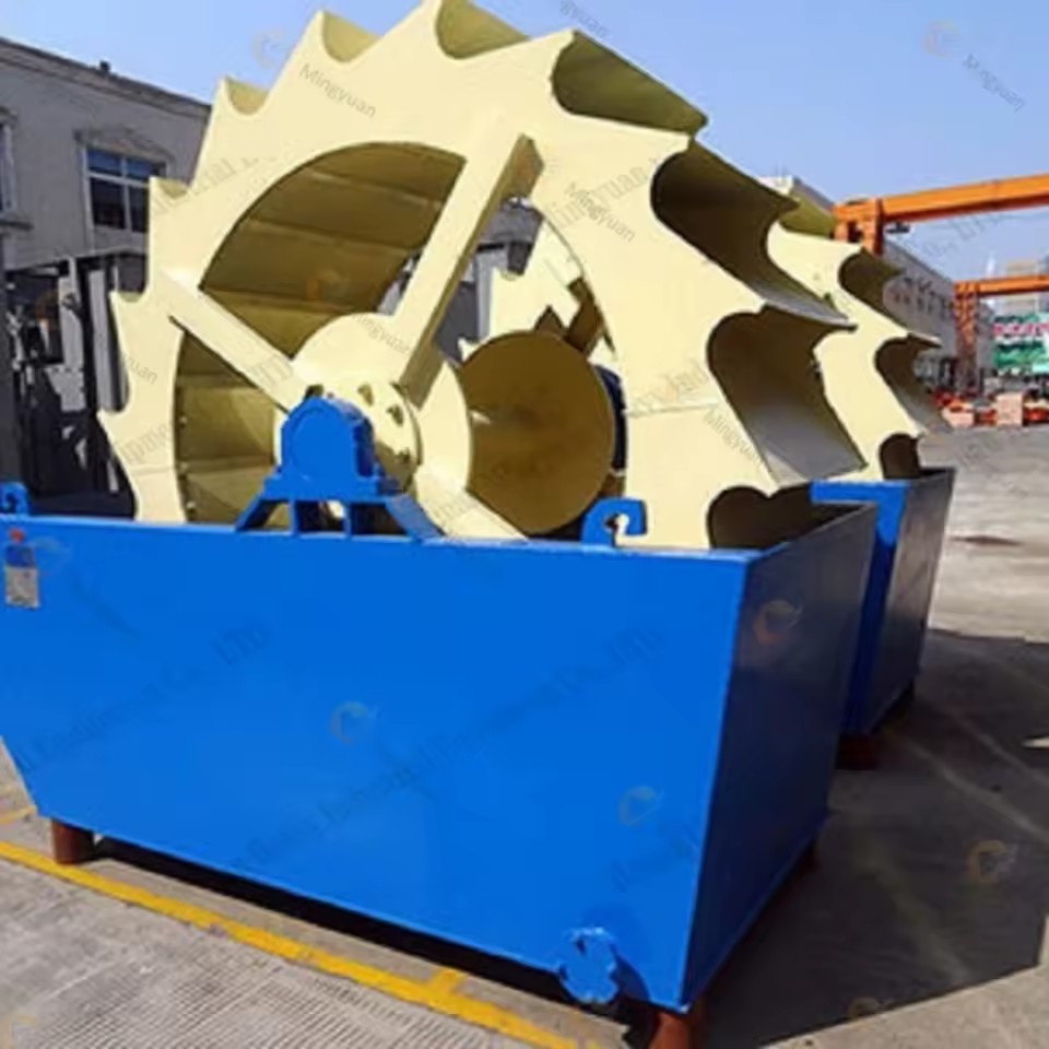 High Quality Wheel Sand Washer for Stone Product Line Steel Made Wheel Bucket Sand Washing Machine