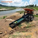 Engineer Guidance Gold Shaker Deck Mini Gold Wash Plant Sluice Box with High Manganese for Alluvial Gold Processing