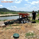 Low Investment Gold Shaker Deck 5 Tons/Hour Portable Gold Washing Plant with PU Liner for Placer Gold