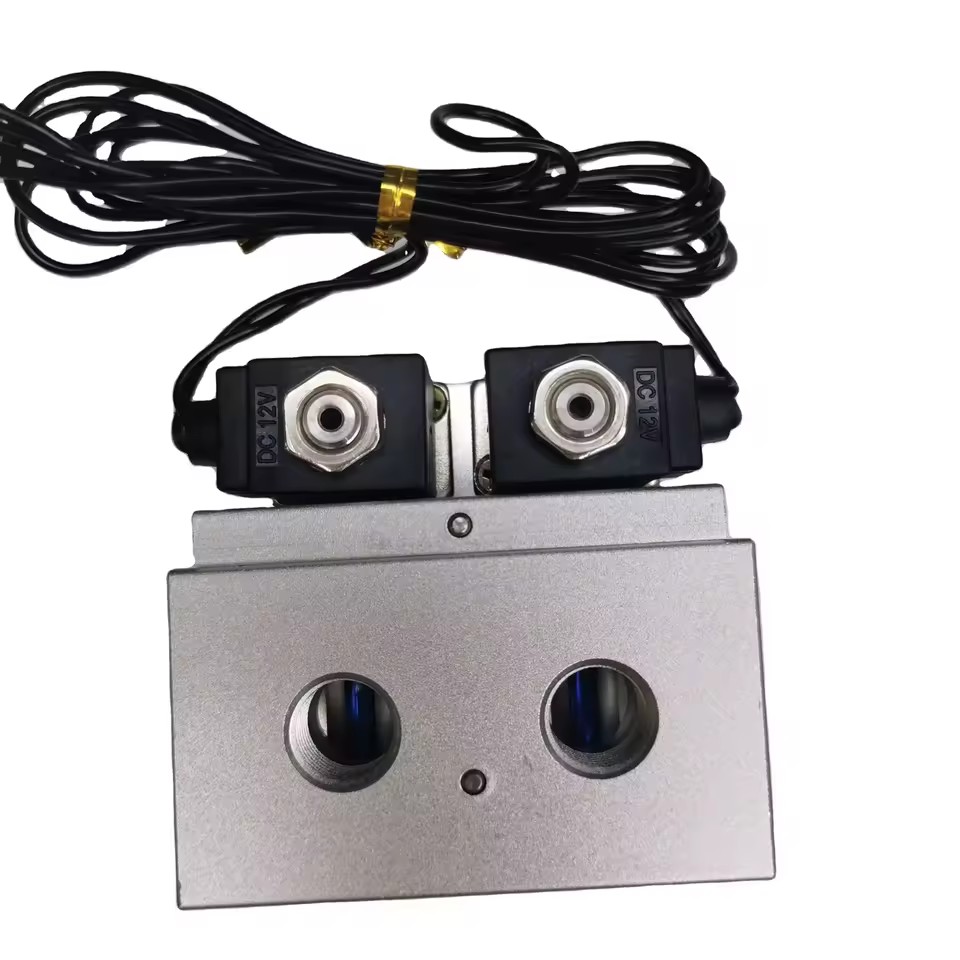 Medical Instrument 5/8/10L O2 Concentrator Oxygen Generator Pilot Diaphragm Solenoid Valve 4 Way 2 Posiition 1/4'' 12VDC 24VDC