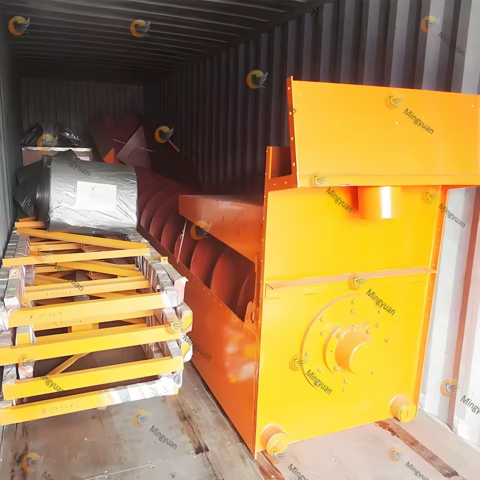 Industrial Grade Gold Ore Screw Sand Washing Washer Equipment