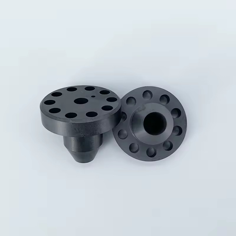 Precision Silicon Nitride Ceramic Gas Distribution Flange Si3N4 Flange Adapter