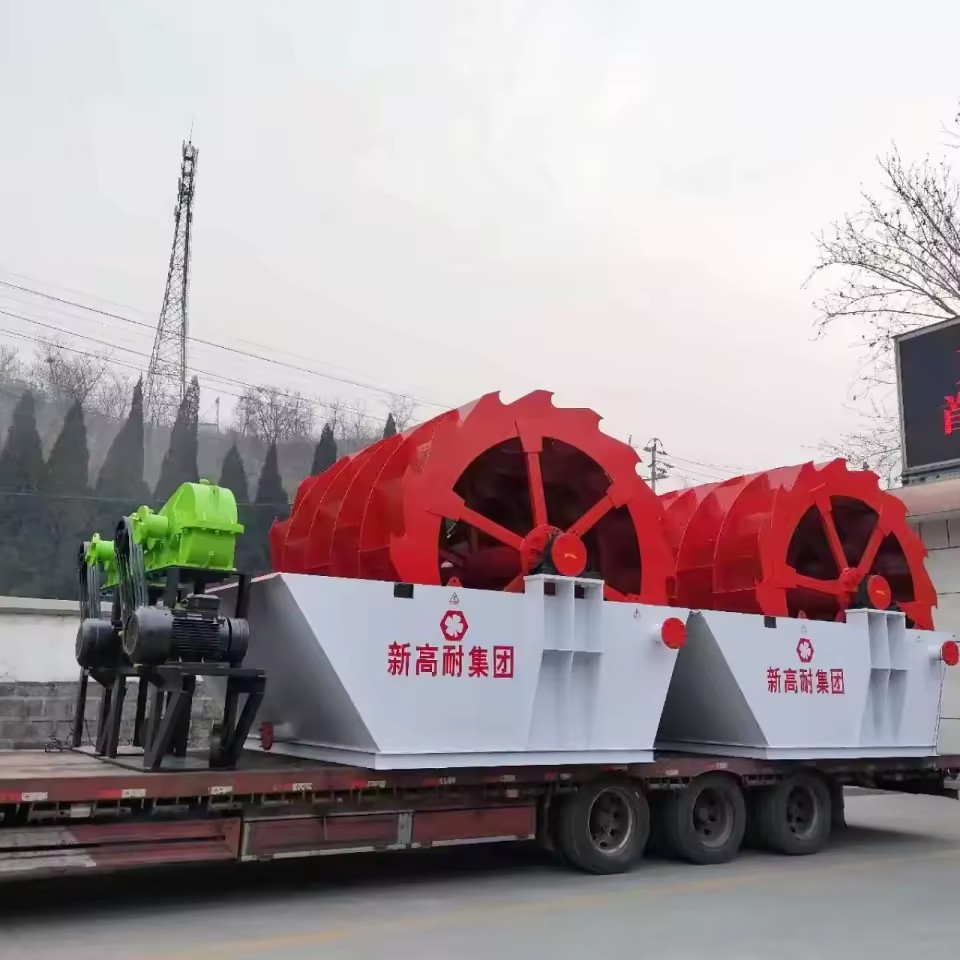 Low Cost Construction Industry Sand Washer Limestone Granite River Pebbles Gold Ore Mining Machine Gear Pump 20-180t/h