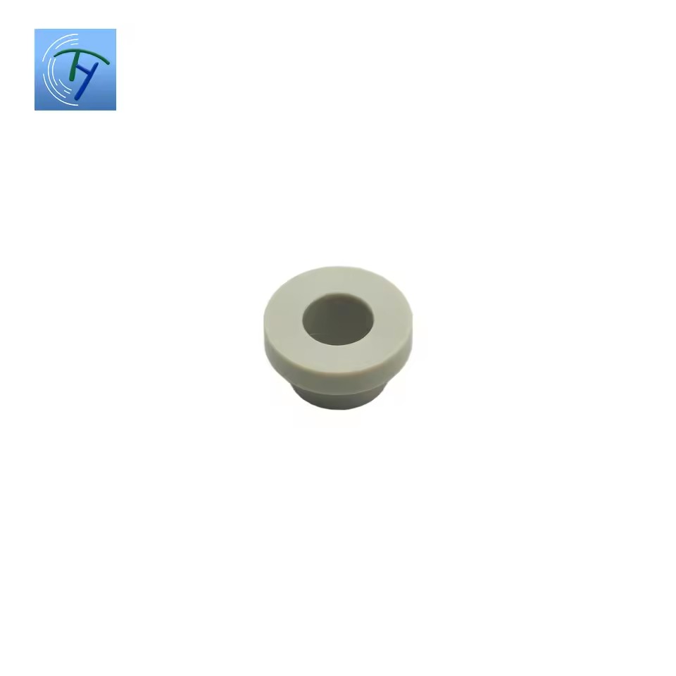 Custom Injection Molding Engine Spare Parts Plastic Seal High Strength Insulation Gasket Low Friction PEEK Bush