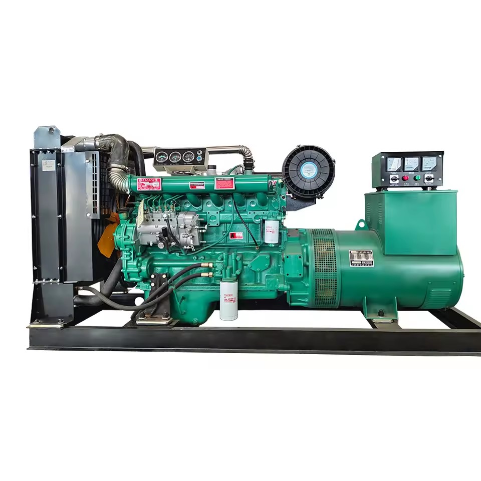 Open Frame Diesel Generator Set With Sufficient Spare Parts Supply For Long Term Industrial Project Operation
