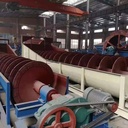 Screw Sand Washer High Quality Silica Sand Washing Machine with Fine Sand Recovery & Low Loss