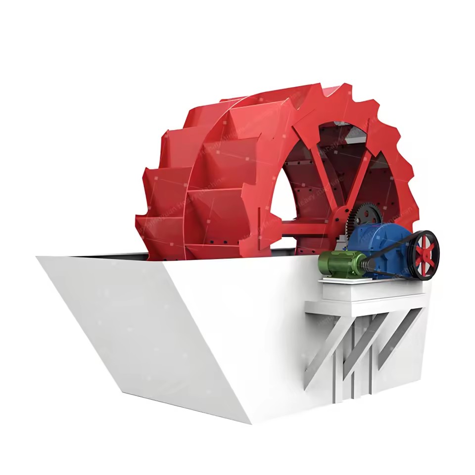 Best High Mud Content Silica Sand Purification Bucket Wheel Cleaning Washer Machine
