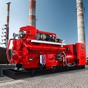 Manufacturer Hot-selling KTA50 Open Bio Natural Gas Turbine Generators Gas Generation Equipment Gas for Power Generation
